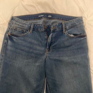 Old Navy Mid-Rise Power Slim Straight Size 14 Jeans